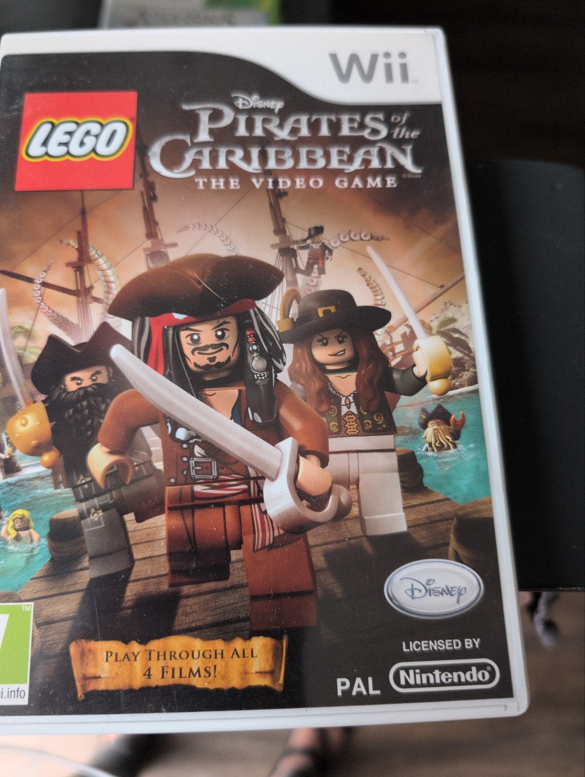 Nintendo wii Pirates of the caribbean, Avontuur en Actie, 2 spelers, Ophalen of Verzenden, Zo goed als nieuw