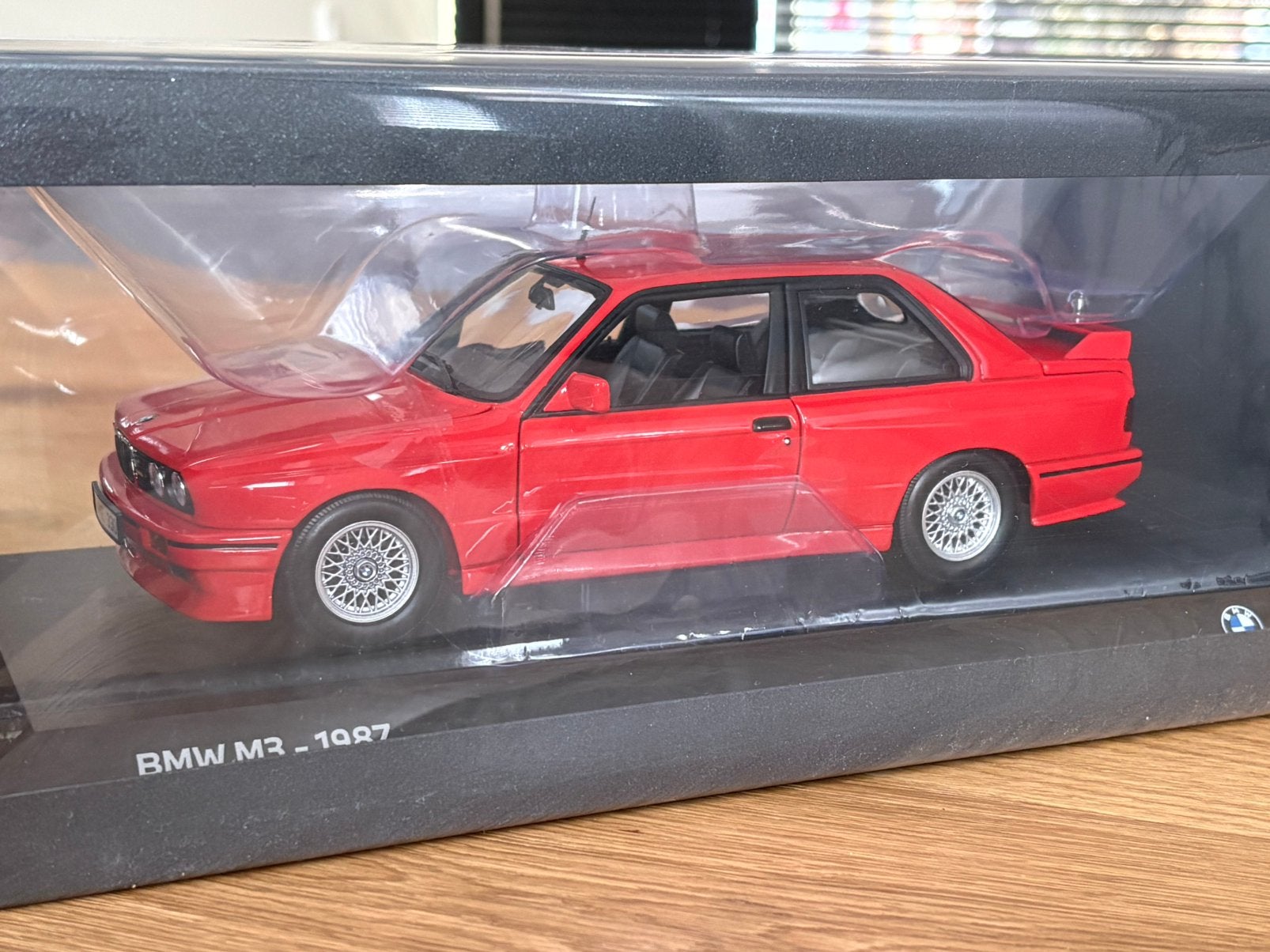 BMW M3 E30 1:18 modelauto nieuw origineel Minichamps, Ophalen of Verzenden, Nieuw, MiniChamps