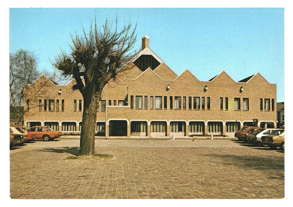 41284 Denekamp 381 Ov Gemeentehuis Nette kaart Onbeschreven, Ophalen of Verzenden, 1980 tot heden, Ongelopen, Overijssel