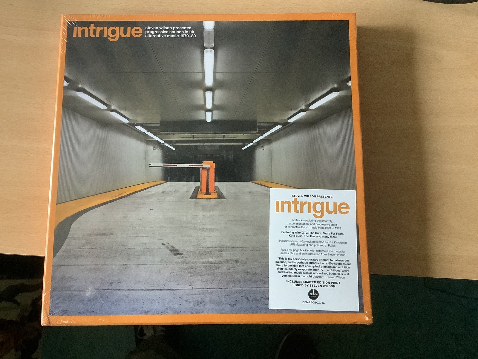 Intrigue-Steven Wilson presents progressive sound UK 79-89., Boxset, Ophalen of Verzenden, Nieuw in verpakking, 12 inch
