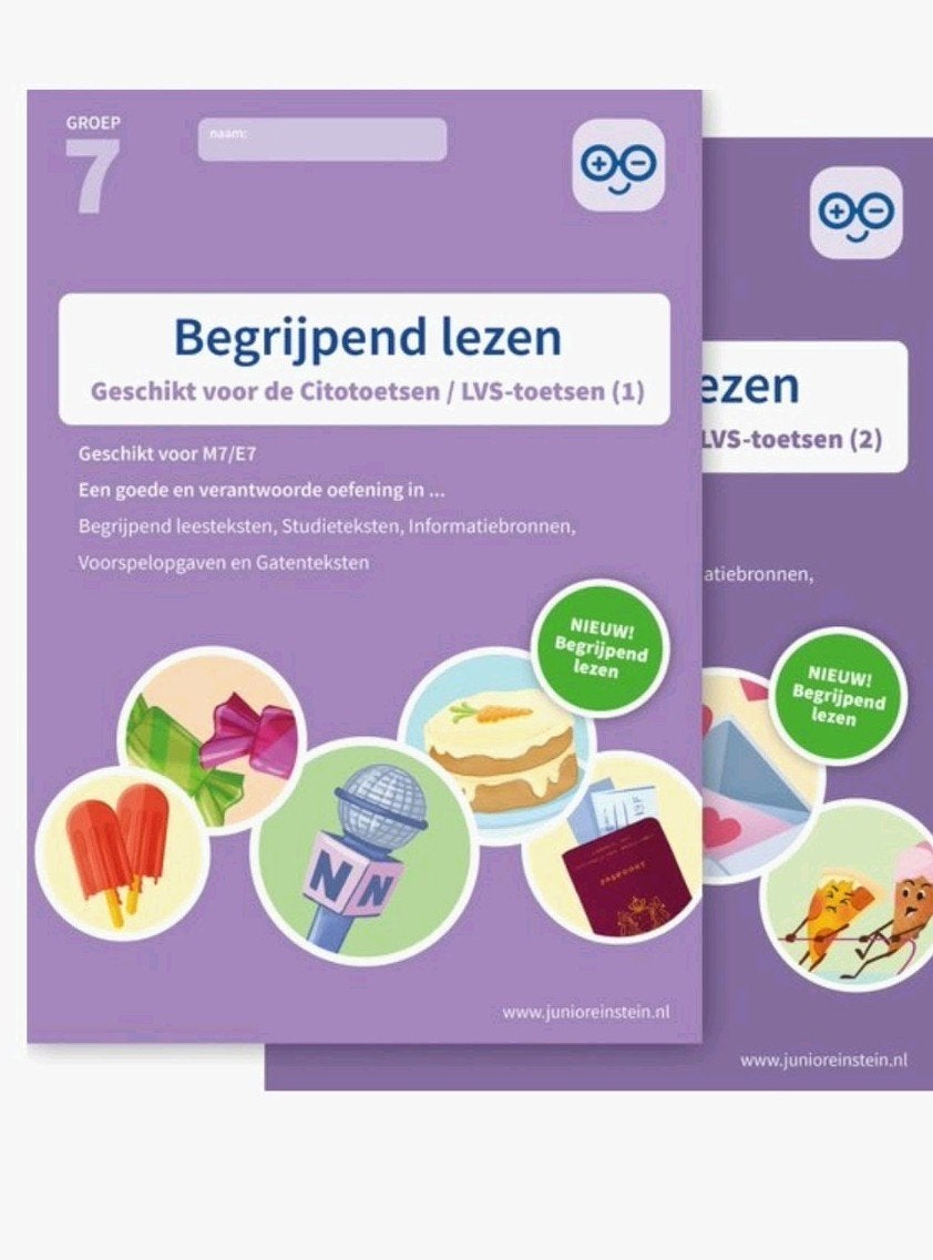 Begrijpend lezen Groep 7 - Junior Einstein (M7/E7), Boeken, Schoolboeken, Ophalen, Nieuw, Overige niveaus, Nederlands