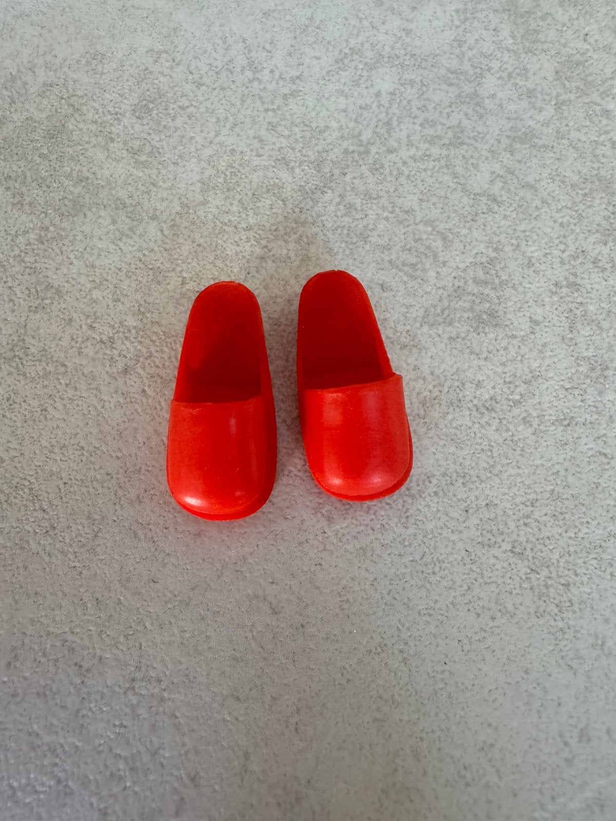 Sindy rode slippers vintage, Ophalen of Verzenden, Gebruikt, Accessoires