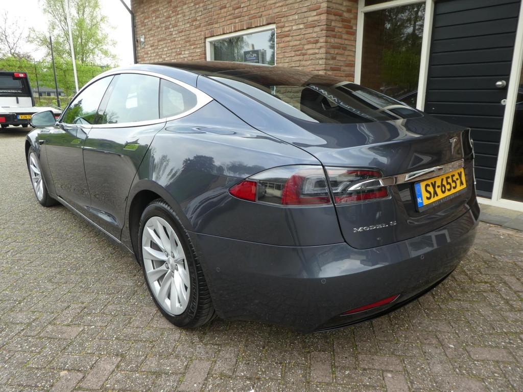 Tesla Model S 75D Base Panoramadak inclusief BTW, Gebruikt, Model S, Leder en Stof, Origineel Nederlands