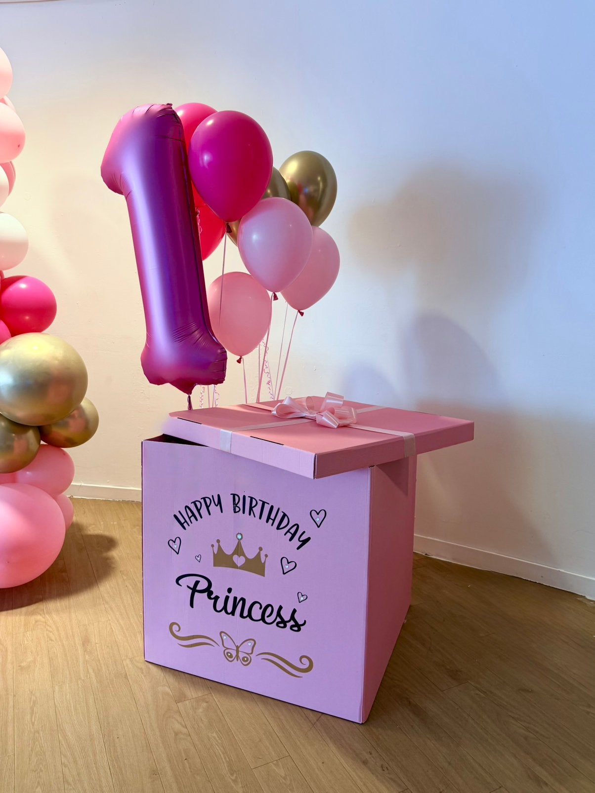 Ballonnen in doos – een feestelijke verrassing!, Ophalen, Nieuw, Feestartikel