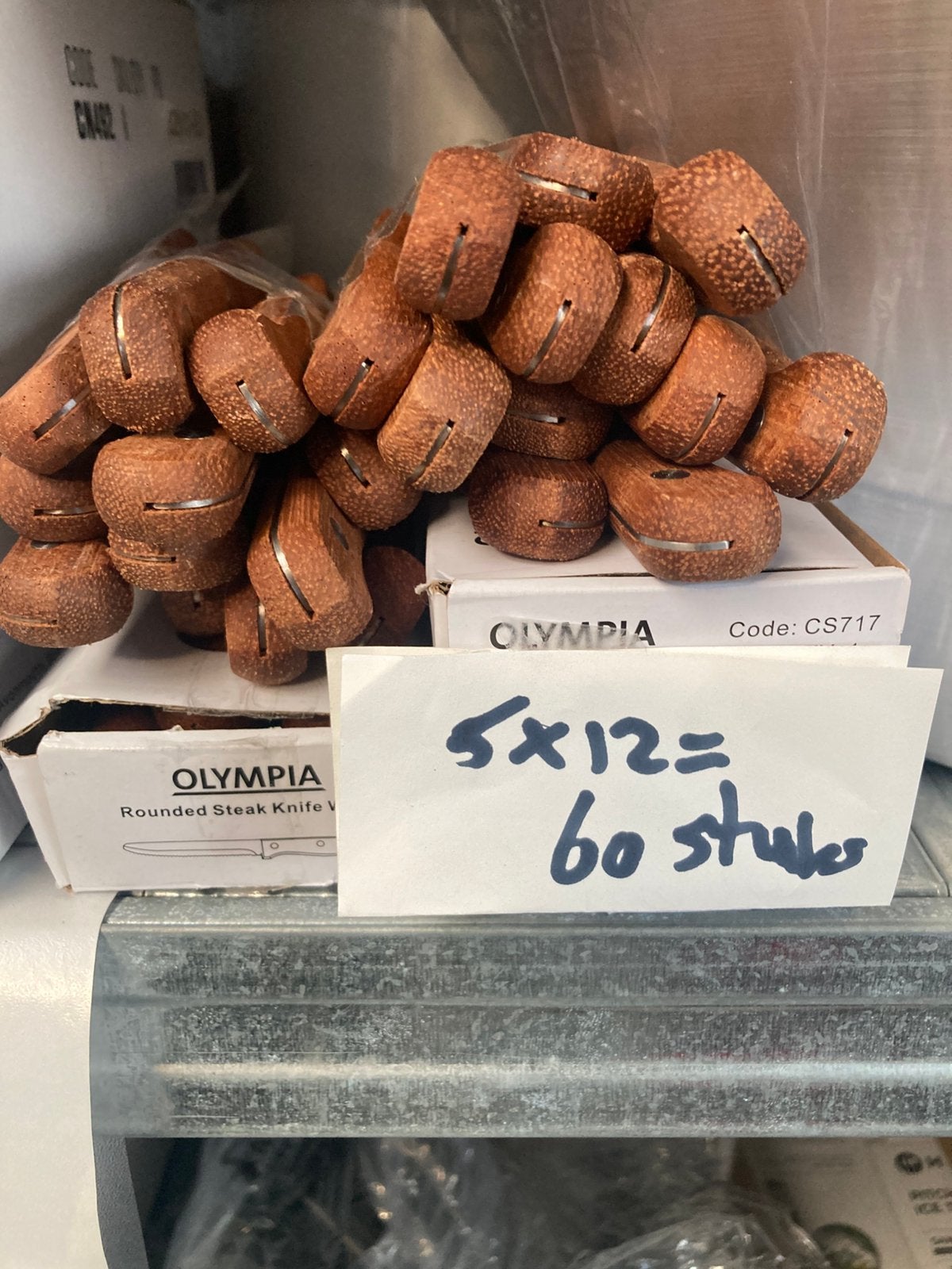 5 x 12 steakmessen, Ophalen of Verzenden, Nieuw