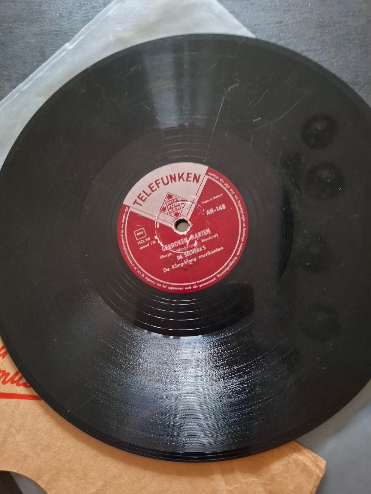 78 toeren Selvera's, Cd's en Dvd's, Vinyl | Klassiek, Ophalen of Verzenden, Gebruikt, 10 inch, Overige typen