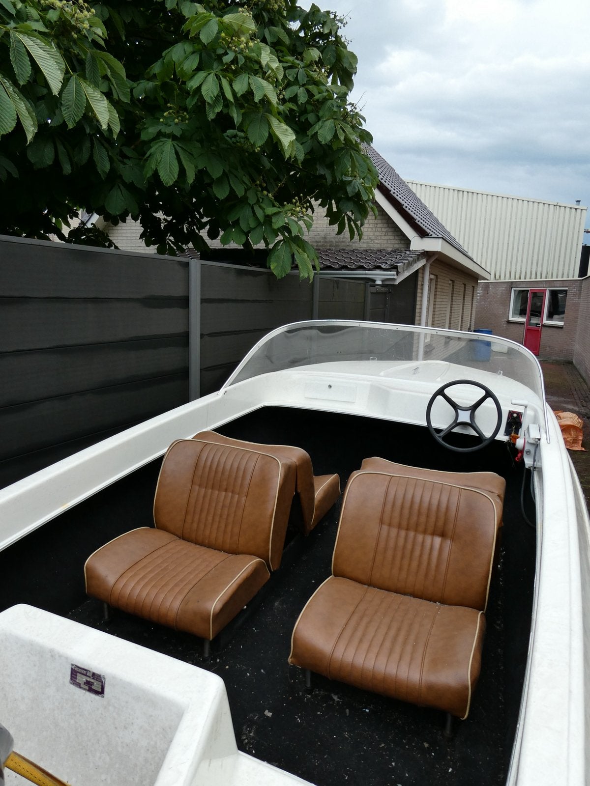 RIAMAR oldtimer motorboot met 40 pk incl. kanteltrailer., Overige merken, Gebruikt, Buitenboordmotor, Polyester