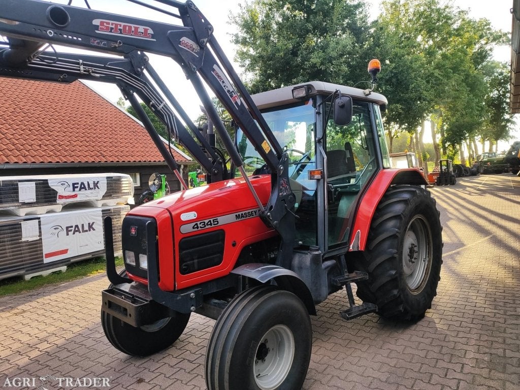Mooie Massey Ferguson 4345 met voorlader, 80 tot 120 Pk, Gebruikt, -, Niet opgegeven