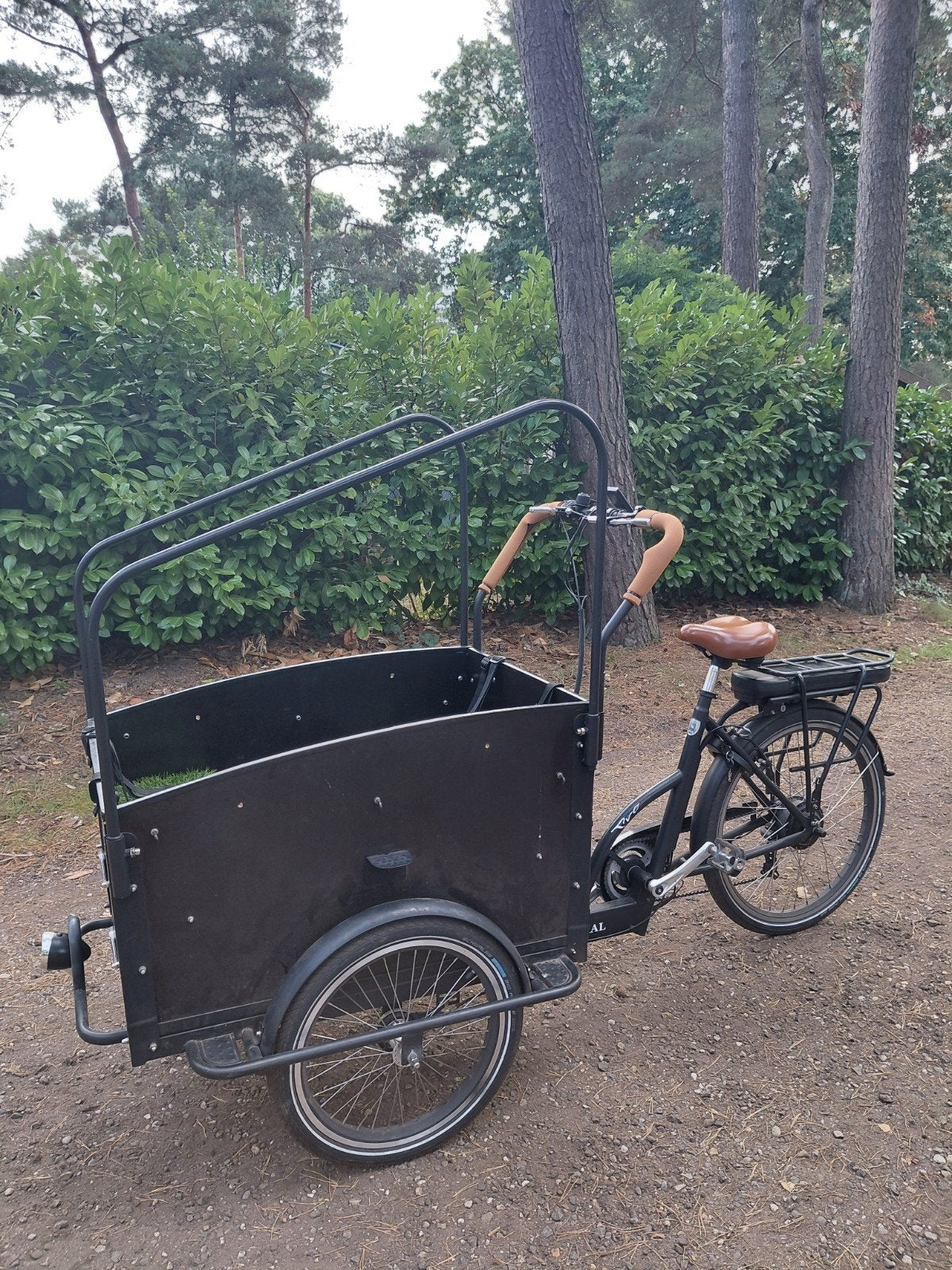 Vogue Troy Elektrische Bakfiets met 2 accu's en hoezen, 4 kinderen of meer, Gebruikt, Elektrisch, Schijfrem