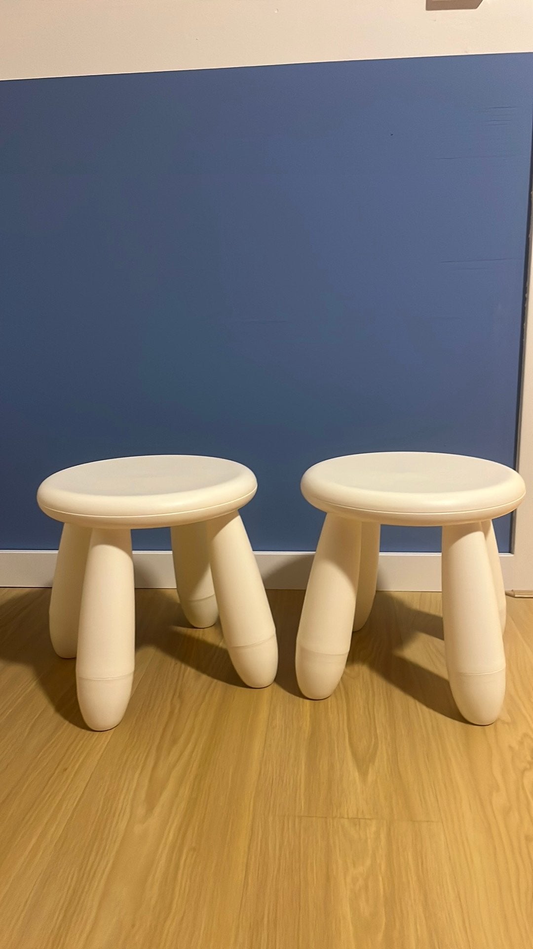 2 mammut ikea krukken wit, Huis en Inrichting, Ophalen, Zo goed als nieuw, Kunststof