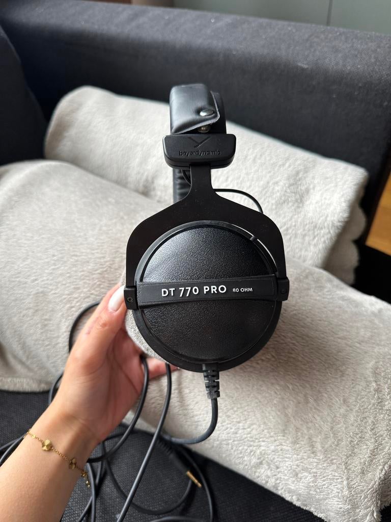 Beyerdynamic - DT 770 PRO 80 OHM, Audio, Tv en Foto, Koptelefoons, Ophalen of Verzenden, Zo goed als nieuw, Overige merken