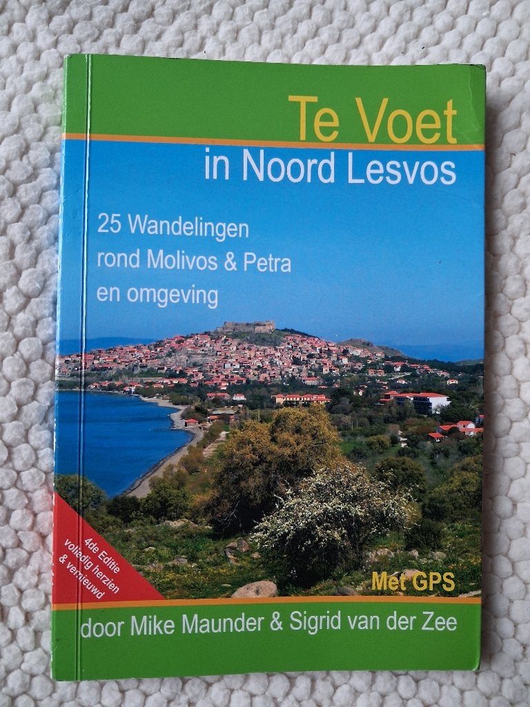 Te voet in Noord Lesvos, Boeken, Fiets- of Wandelgids, Europa, Ophalen of Verzenden, Gelezen