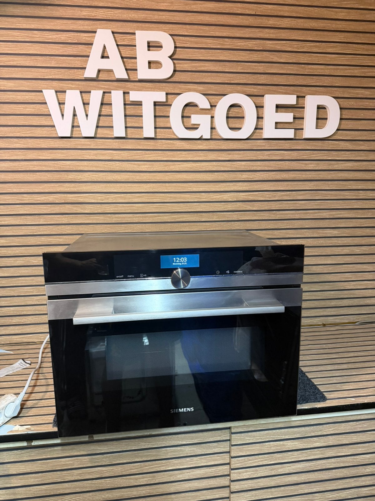 Siemens IQ700 combi-oven/magnetron, Ophalen of Verzenden, Zo goed als nieuw
