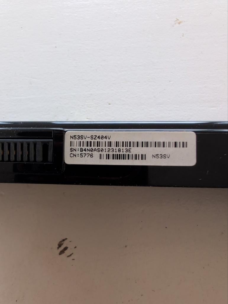 Laptop Batterij - Defect, voor Revisie, Ophalen of Verzenden, Niet werkend, ASUS