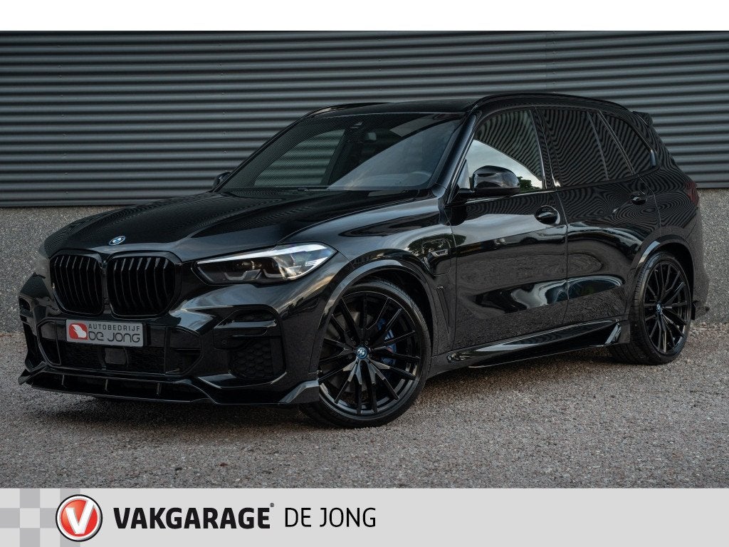 BMW X5 xDrive45e 394PK M-Sport | Pano | Trekhaak | 22" | Aer, Auto's, 12 maanden, Gebruikt, 394 pk, Zwart