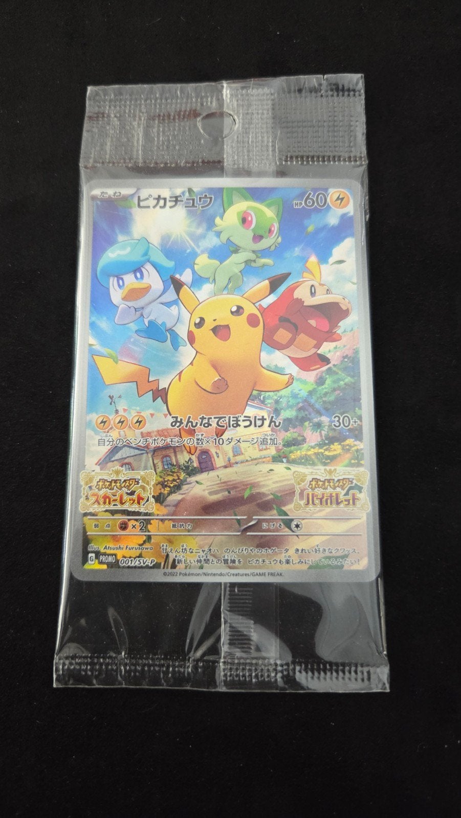 Pikachu Promo Kaart (Japanse versie), Ophalen of Verzenden, Nieuw, Losse kaart