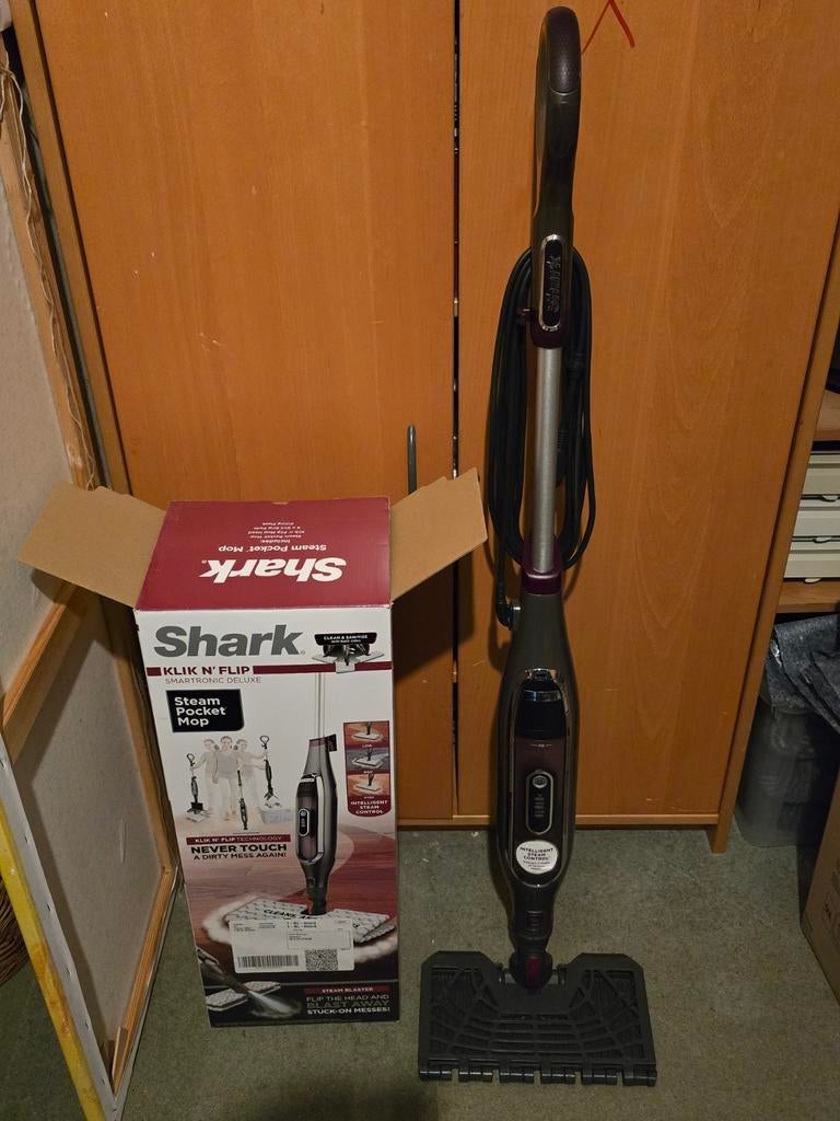 Stoomreiniger Shark, Witgoed en Apparatuur, Stofzuigers, Zo goed als nieuw, Ophalen of Verzenden