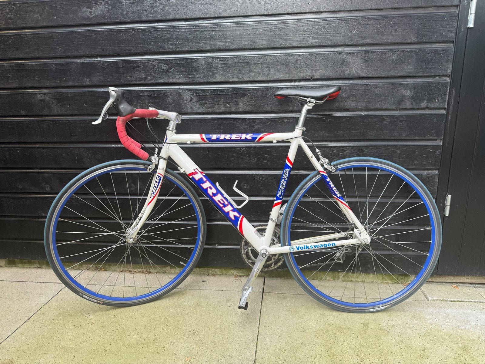 TREK racefiets wielrenfiets tourfiets, Zo goed als nieuw, Meer dan 20 versnellingen, Schijfrem, 53 tot 57 cm