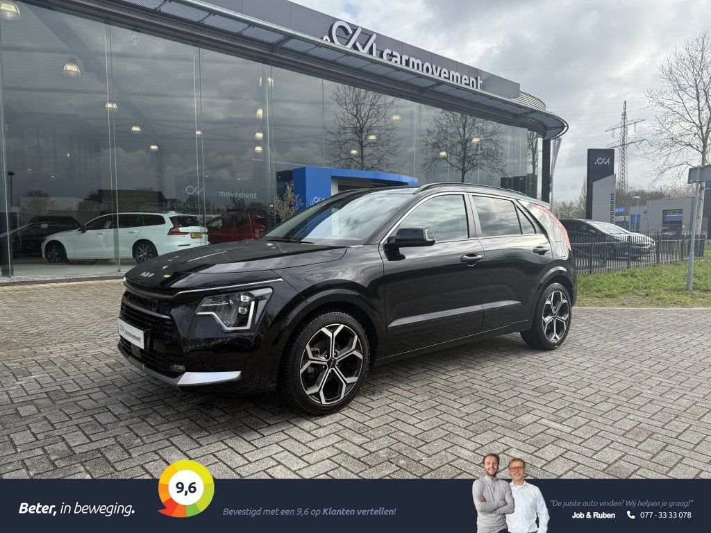 Kia Niro 1.6 GDI Hybrid DynamicPlusline | Winterpack | Keyle, Auto's, Kia, 1374 kg, Gebruikt, Zwart, Bedrijf