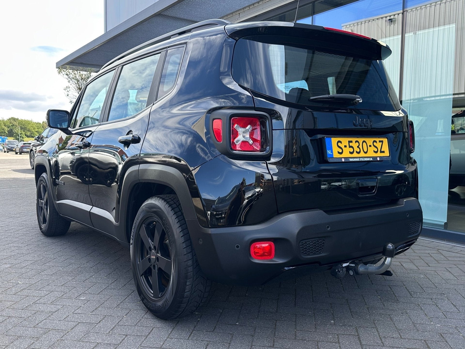 Jeep Renegade 1.4 MultiAir Limited|Leder|Panodak|Trekhaak|Ad, Auto's, 136 pk, Gebruikt, 4 cilinders, Zwart