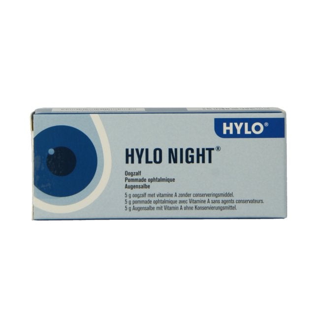 Hylo night oogzalf (6 tubes), Ophalen of Verzenden, Zo goed als nieuw