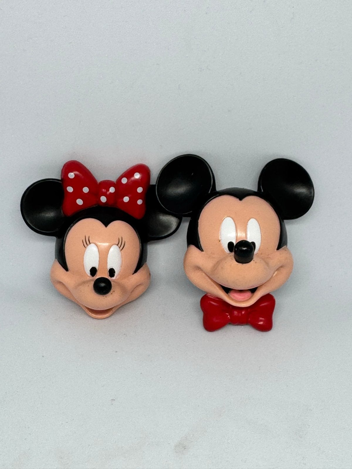 Vintage Mickey en Minnie Mouse magneetjes, Verzamelen, Disney, Ophalen of Verzenden, Mickey Mouse, Gebruikt, Overige typen