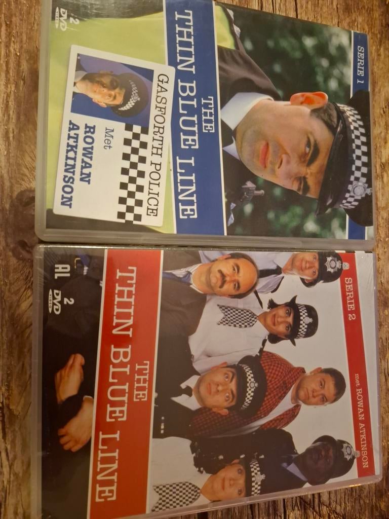 The Thin Blue Line - 1 en .....Serie 2 DVD - Nieuw, Alle leeftijden, Ophalen of Verzenden, Nieuw in verpakking, Komedie