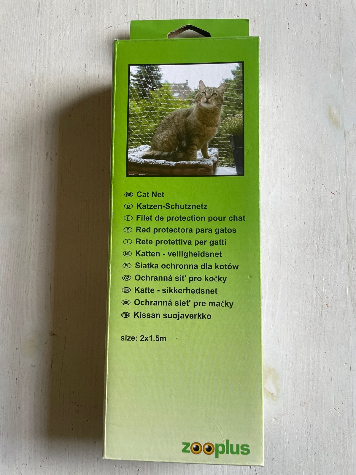 Katten- veiligheidsnet - 2x1,5m, Ophalen of Verzenden, Nieuw