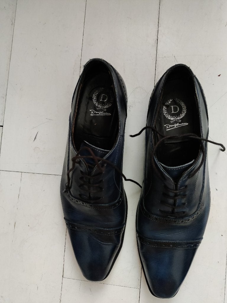 schoenen Dungelmann maat 44 blauw, Ophalen, Dungelmann, Blauw, Gedragen