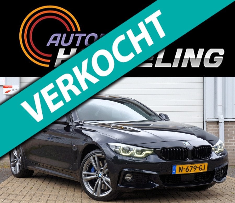 BMW 4-serie Gran Coupé 440i 361PK ! Executive M Performance, Auto's, BMW, Euro 6, Zwart, 2998 cc, Automatische klimaatregeling