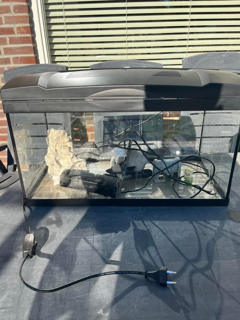 Aquarium, Dieren en Toebehoren, Vissen | Aquaria en Toebehoren, Ophalen of Verzenden, Zo goed als nieuw, Leeg aquarium