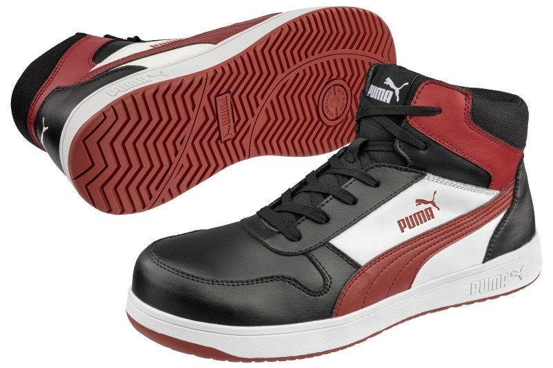 Puma Frontcourt 630050 S3L hoge werkschoenen maat 36-48, Marktplaats@werkschoenendeal.nl, Zwart, Puma, Nieuw