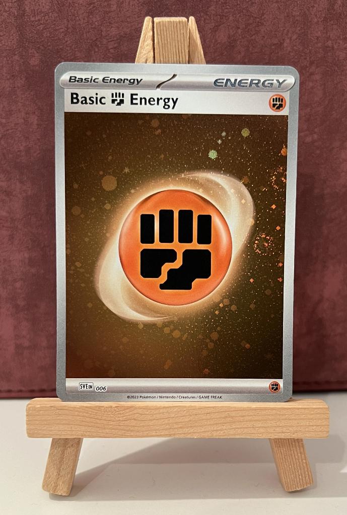 Fighting Energy Holo 006 151 Pokémon Kaart, Verzenden, Nieuw, Losse kaart