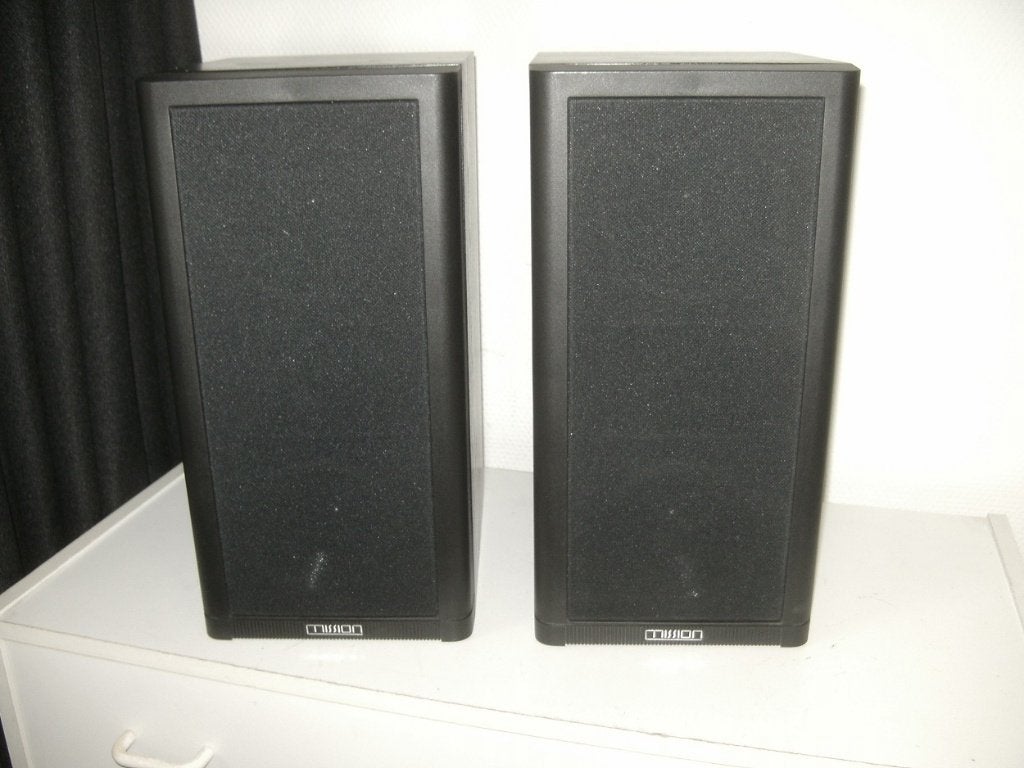 Mission luidsprekers type 761i, Stereo speakers, Gebruikt, 60 tot 120 watt, Ophalen