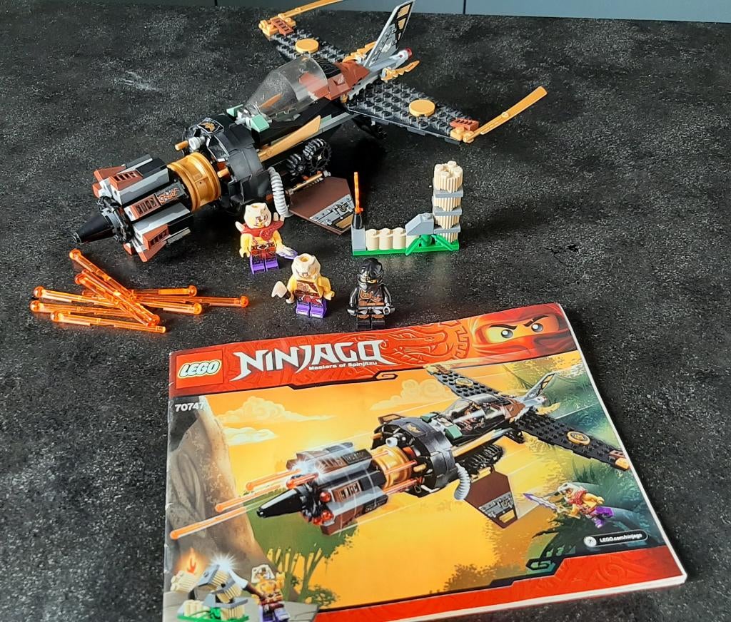 lego ninjago set 70747, Verzenden, Lego, Compleet, Zo goed als nieuw