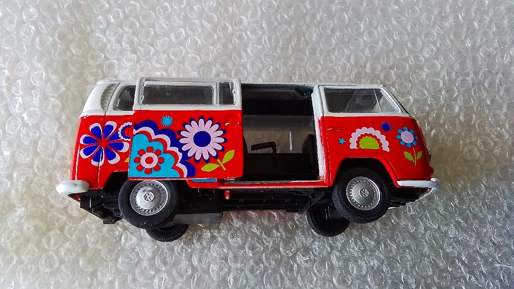 In mooie en goede staat vw t2 1/43., Ophalen of Verzenden, Zo goed als nieuw, Auto