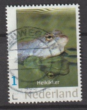 Persoonlijke postzegel gestempeld Onderwaterleven heikikker, Postzegels en Munten, Postzegels | Nederland, Verzenden, Na 1940
