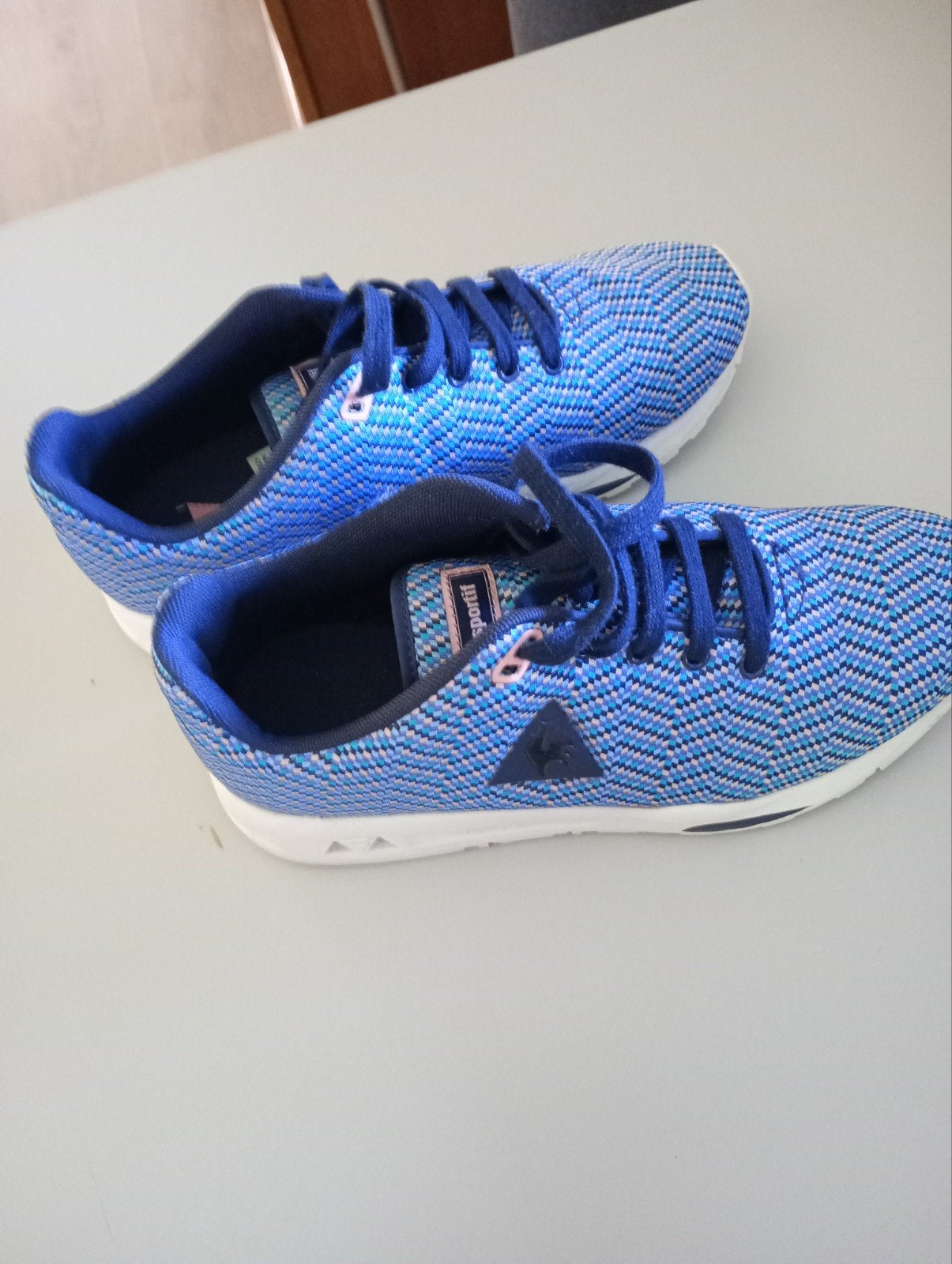 Sneakers Le Coq sportief 38, Blauw, Ophalen of Verzenden, Le Coq sportief, Sneakers of Gympen