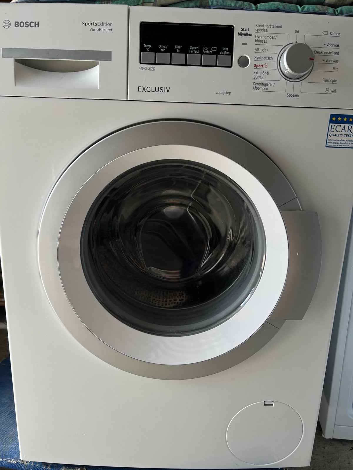Bosch A+++ klasse Wasmachine 8 kg. 1400 rpm. weinig gebruikt, Ophalen, Zo goed als nieuw, 85 tot 90 cm, 1200 tot 1600 toeren