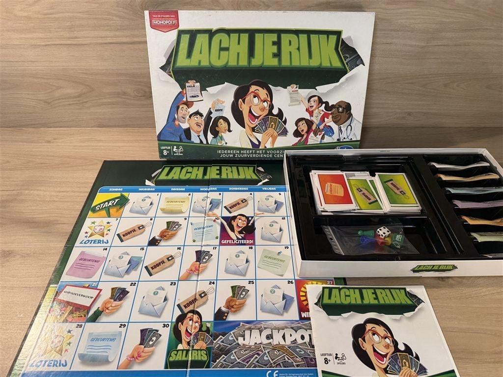 Lach je rijk - s6073, Verzenden, Zo goed als nieuw