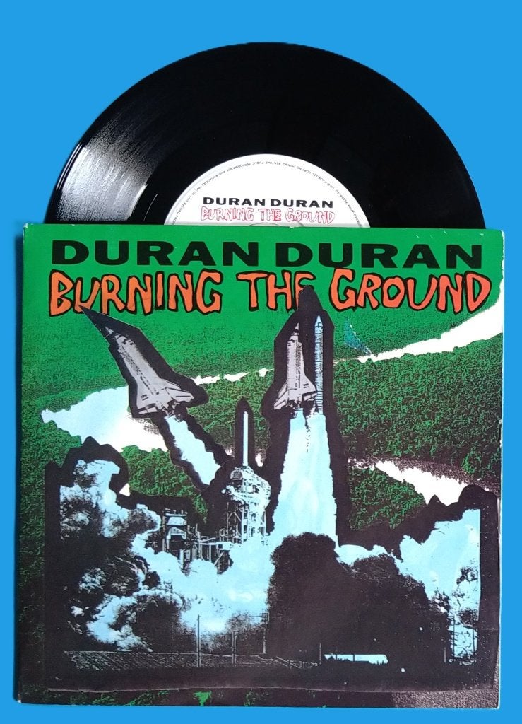 Duran Duran - Burning the ground (greatest hits remix), Verzenden, Zo goed als nieuw, 7 inch, Pop