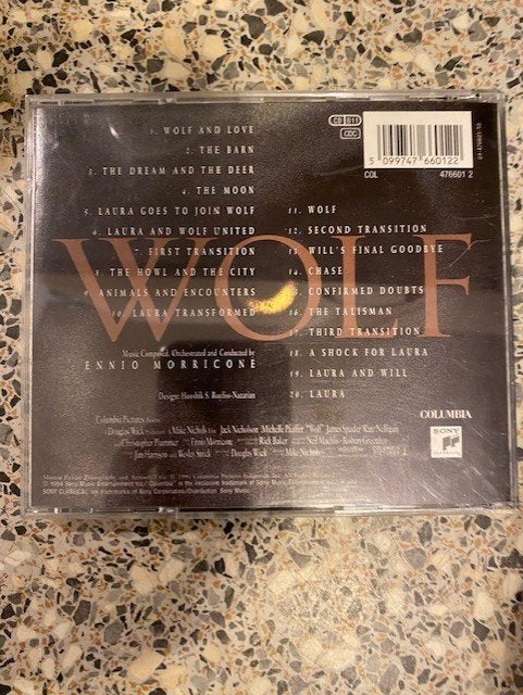 Wolf, Soundtrack, Ophalen of Verzenden, Zo goed als nieuw, Soundtrack