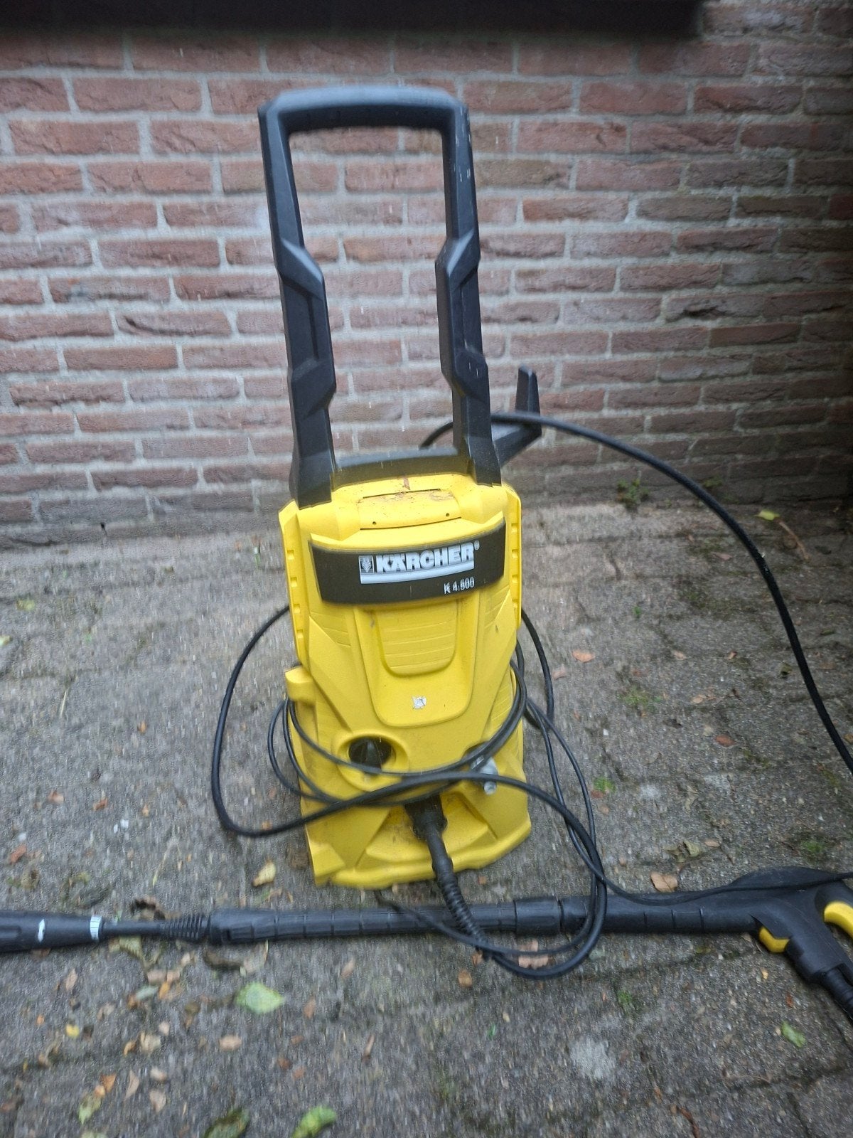 hoge druk reiniger, Ophalen, Elektrisch
