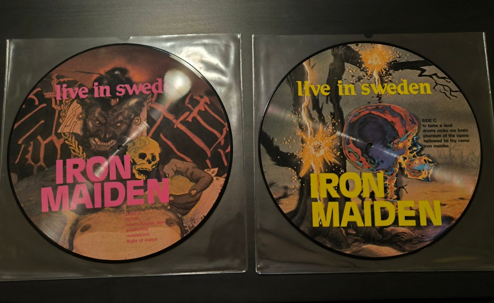 Iron Maiden - Live In Sweden (2x picture disc), Cd's en Dvd's, Heavy metal, Ophalen of Verzenden, 12 inch, Dubbel-LP