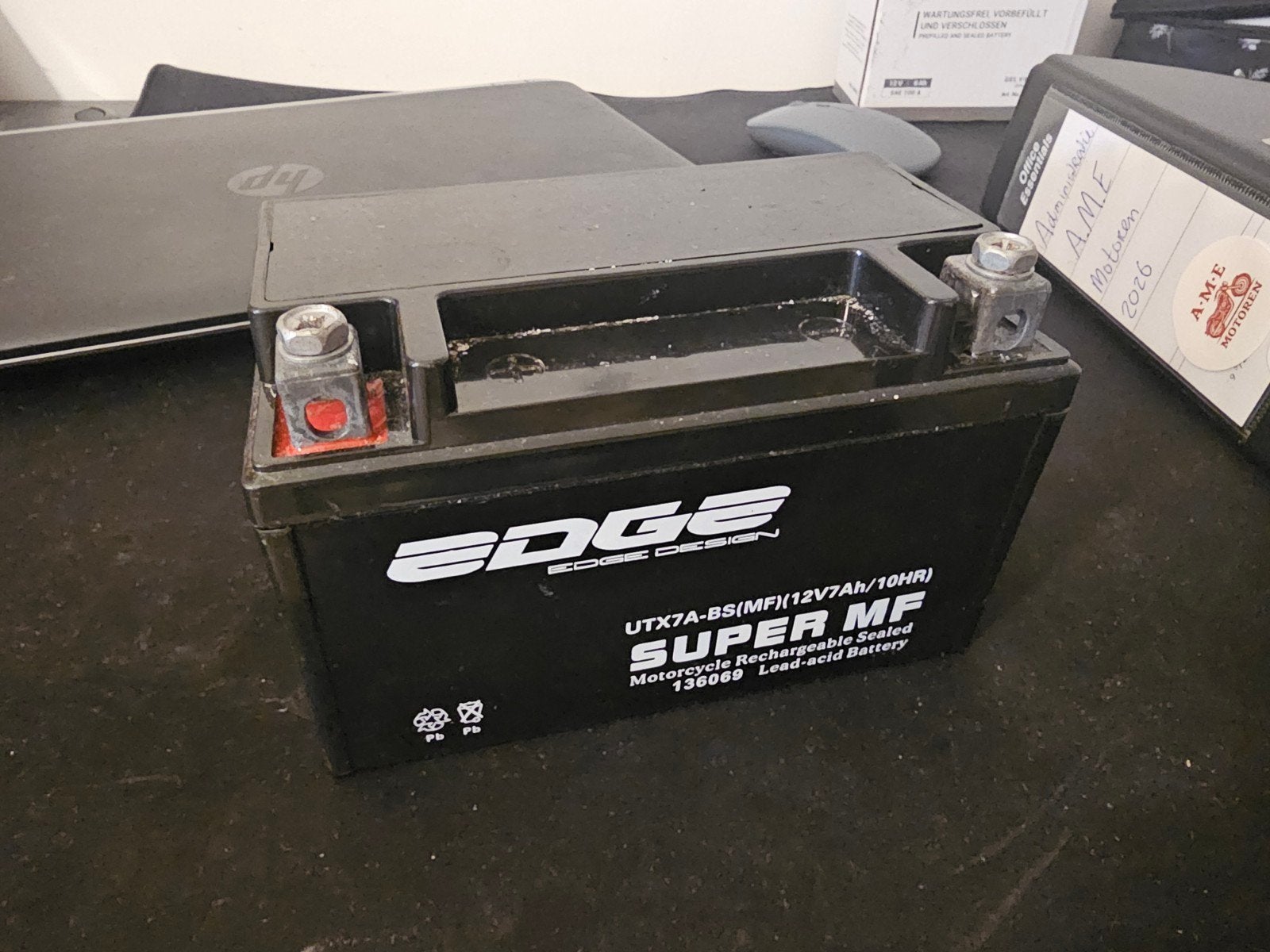accu Edge super mf utx7-bs(mf), N, Overige typen, N, Ophalen