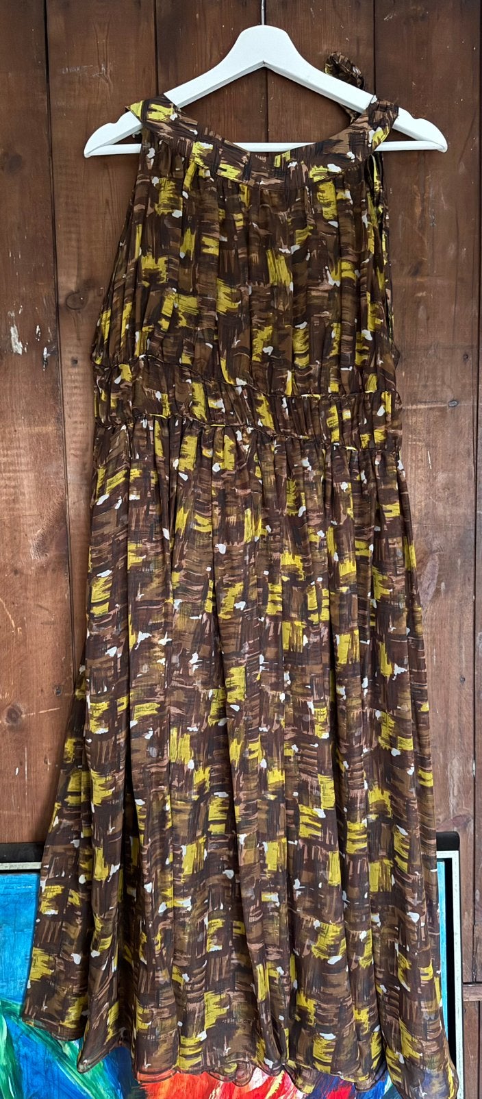 Zijden jurk Marni, Kleding | Dames, Maat 38/40 (M), Overige typen, Overige kleuren, Nieuw