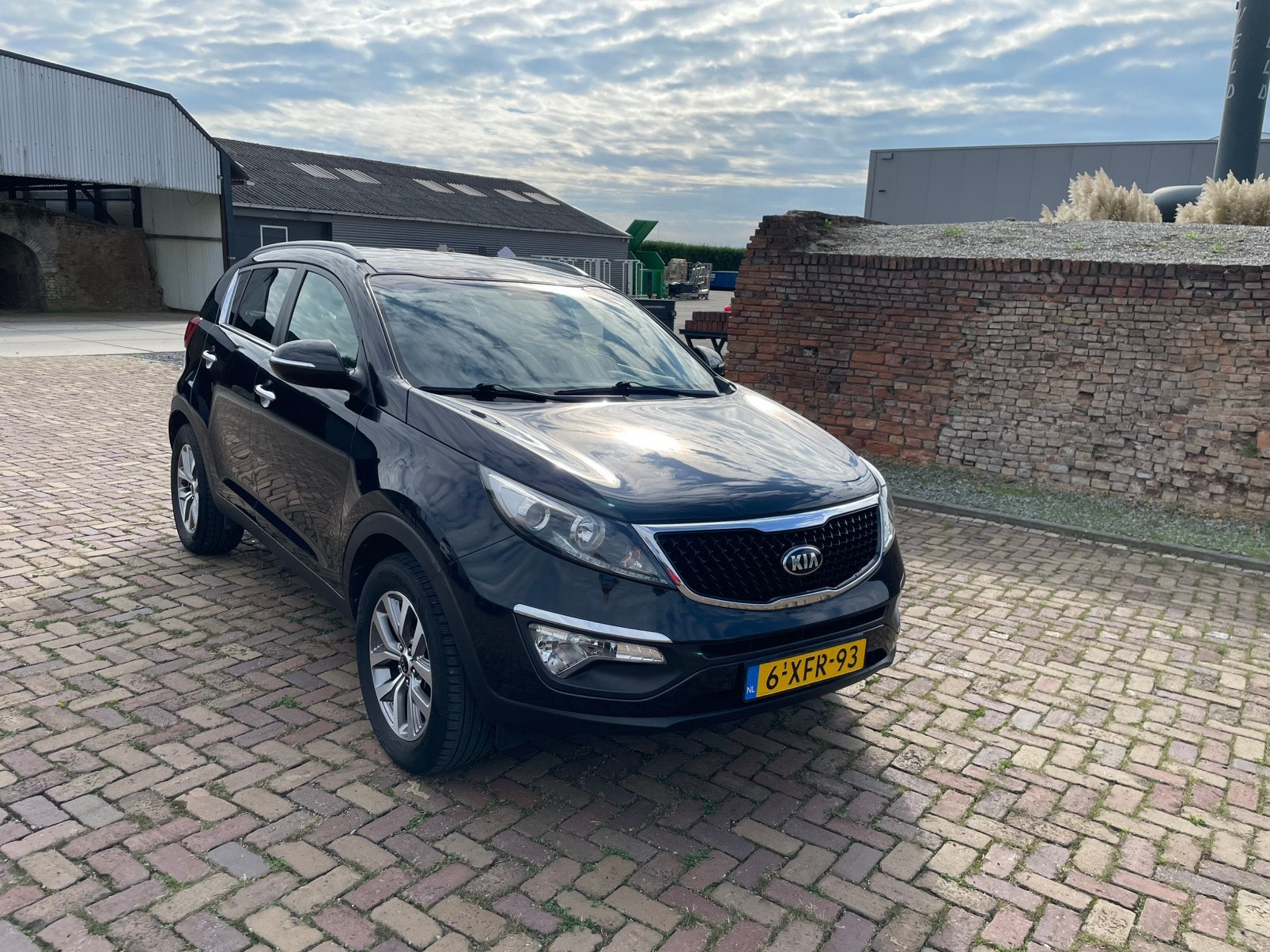 Kia Sportage 1.6 GDI 2WD 2014 Zwart NAP APK, Auto's, Voorwielaandrijving, Euro 5, 1280 kg, 4 cilinders