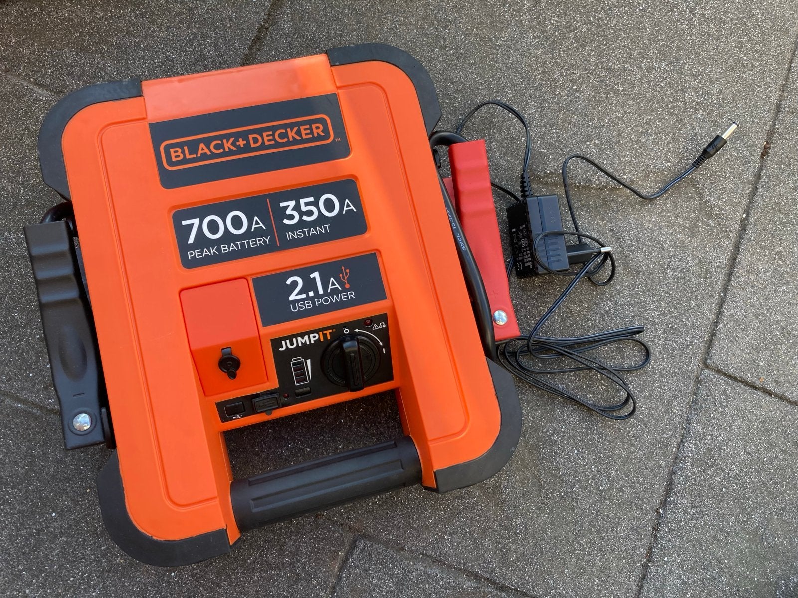 Black + Decker Jumpstarter BDJS350 - 350 AMP, Auto diversen, Jumpstarters, Ophalen of Verzenden, Zo goed als nieuw