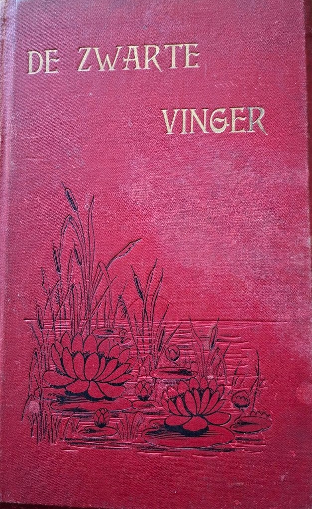 Boek Titel: de zwarte vinger uitgave ca. 1940, Ophalen of Verzenden, Gelezen, Mosmans