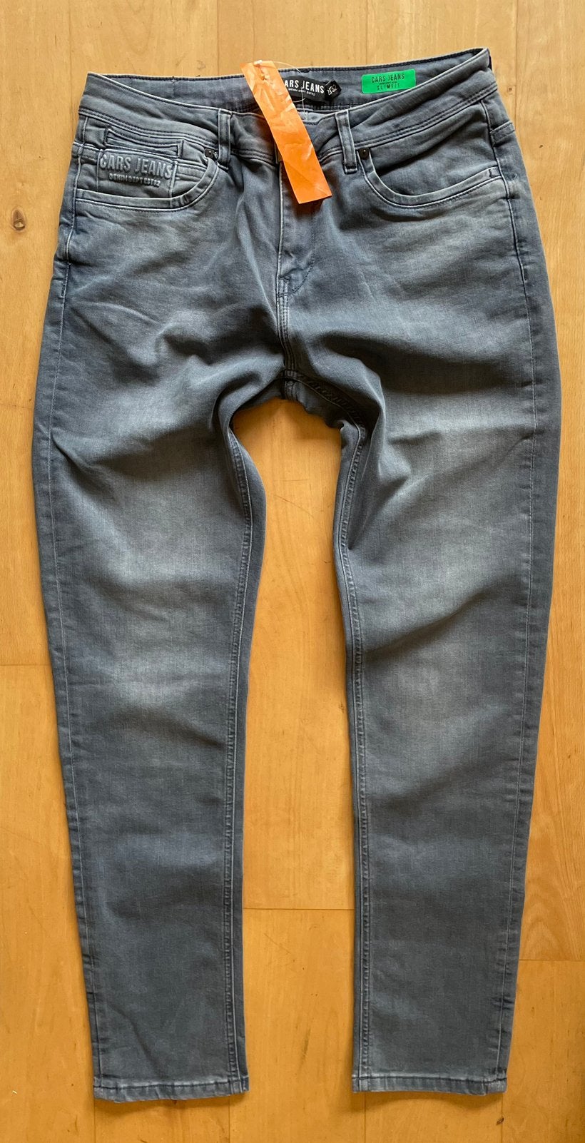 Cars BLAST London Magnette Slim Fit Jeans grey blue W32 L32, Ophalen of Verzenden, Blauw, W32 (confectie 46) of kleiner